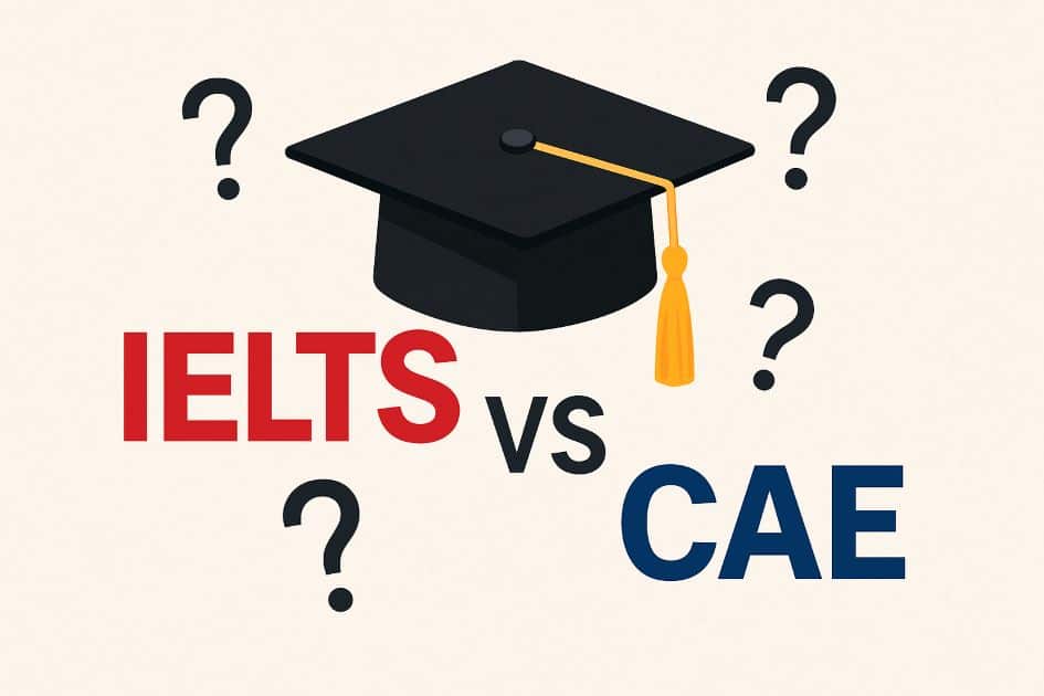 сравнение на сертификати IELTS и CAE